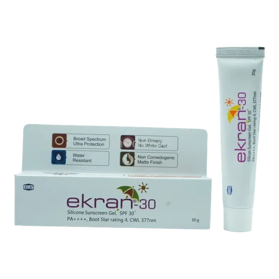ekran 30 sunscreen gel 30 gm